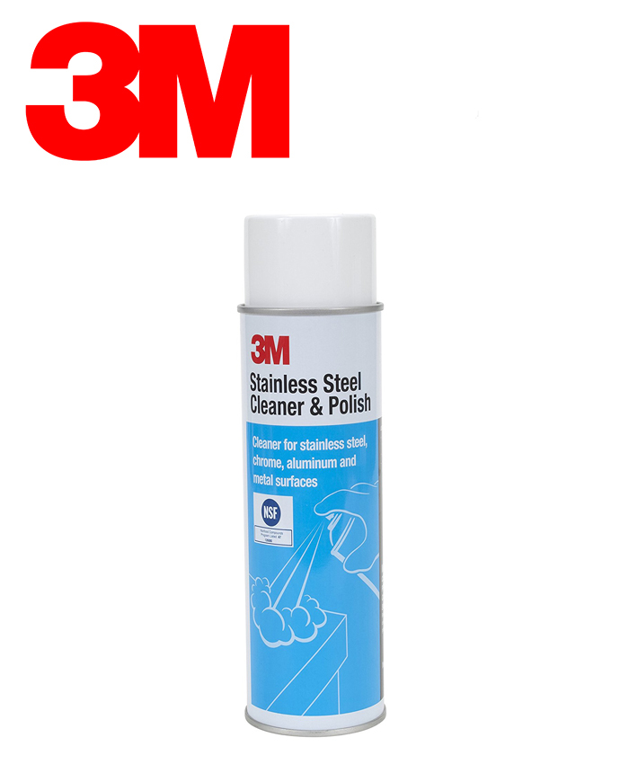 3M - Sprej za čišćenje i poliranje inoxa (Stainless Steel Cleaner & Polish Aerosol), 600 ml